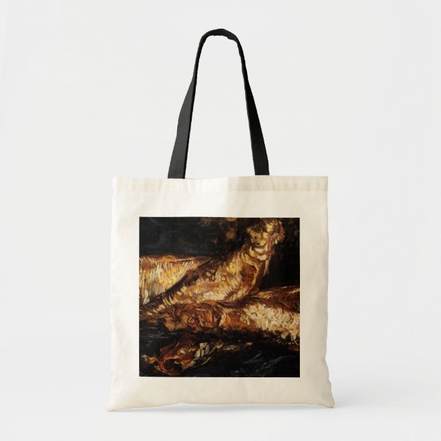 Tote Bag Still Life with Bloaters par Vincent van Gogh (Devant)