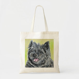 Tote Bag Stiller le Cairn Terrier Peinture