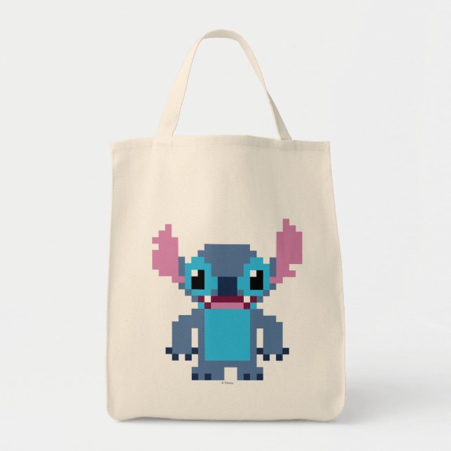 Tote Bag Stitch à 8 bits (Devant)