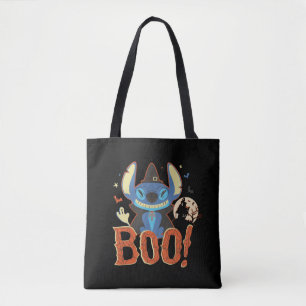 Tote Bag Stitch Halloween Boo