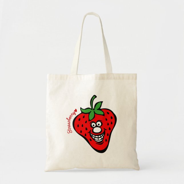 Tote Bag Strawberry *Tote Bag (Devant)