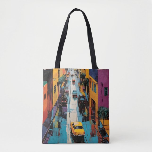 Tote Bag Street Pop Art (Devant)