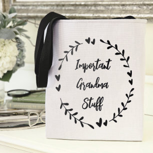 Tote Bag Stups de grand-mère importants
