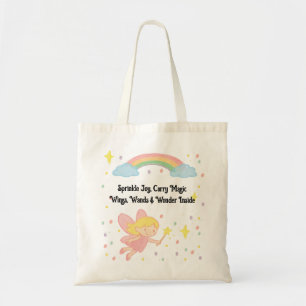Tote Bag Style de crayon modifiable – Forêt de champignons