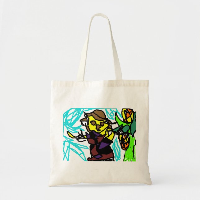 Tote Bag Style d'écusson (Devant)