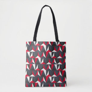 Tote Bag Style rétro et Vintage avec forme géométrique, mau