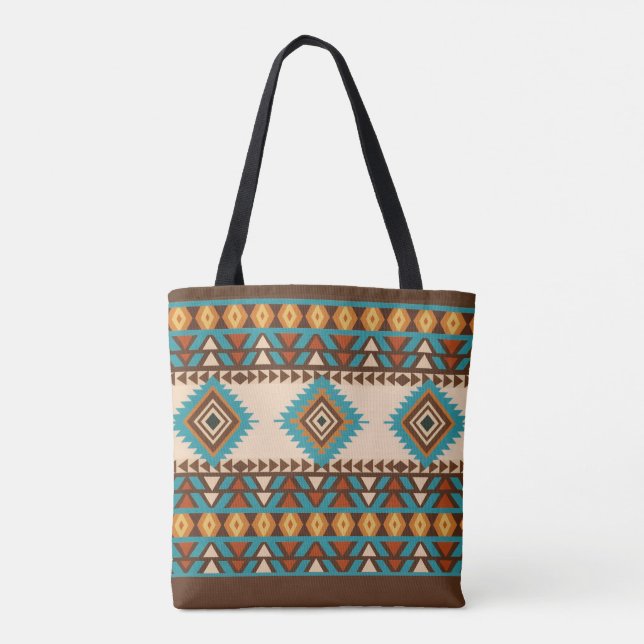 Tote Bag Style sud-ouest moderne (Dos)
