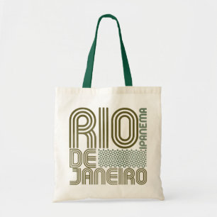 Tote Bag Style typographique de Rio de Janeiro