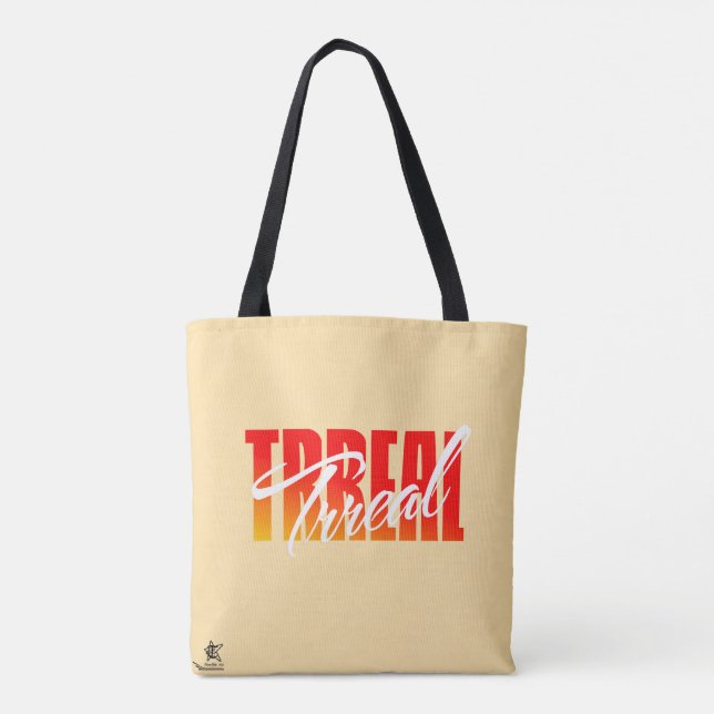 TOTE BAG STYLISÉ PAR TRREAL (Dos)