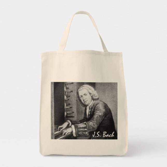 Tote Bag Substance de Johann Sebastian Bach (Devant)