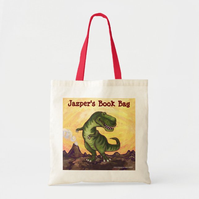 Tote Bag Substance d'écriture de Rex de Tyrannosaurus (Devant)