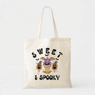 Tote Bag Sucré et Éffrayant Retro Monster Ice Cream Hallowe