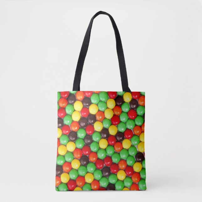 Tote Bag Sucreries colorées (Devant)