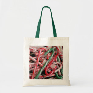 Tote Bag Sucres de canne et menthe de Noël