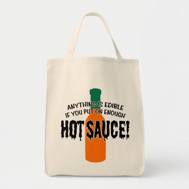 Tote Bag Suffisamment De Sauce Chaude (Devant)