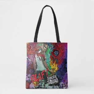 Tote Bag Suicide Squad Diablo Character Graffiti