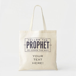 Tote Bag Suivez le prophète. fourre-tout (PERSONNALISER)