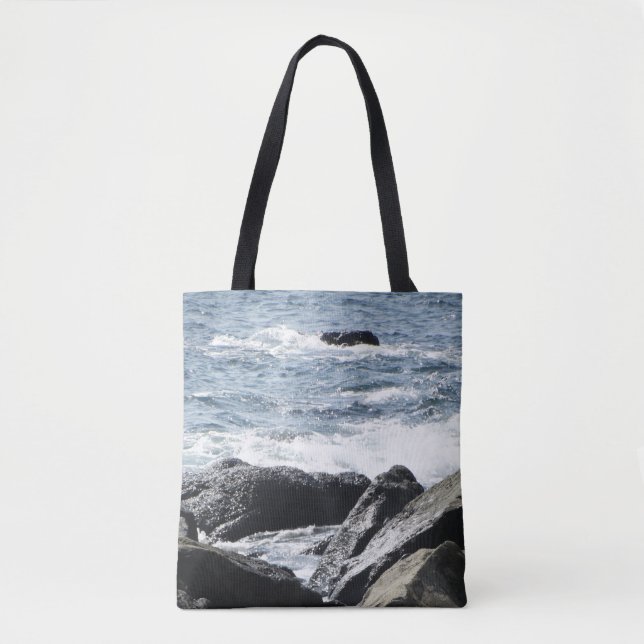 Tote Bag Summer Fun Await on a (Devant)