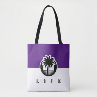 Tote Bag Summer handbag "LIFE".