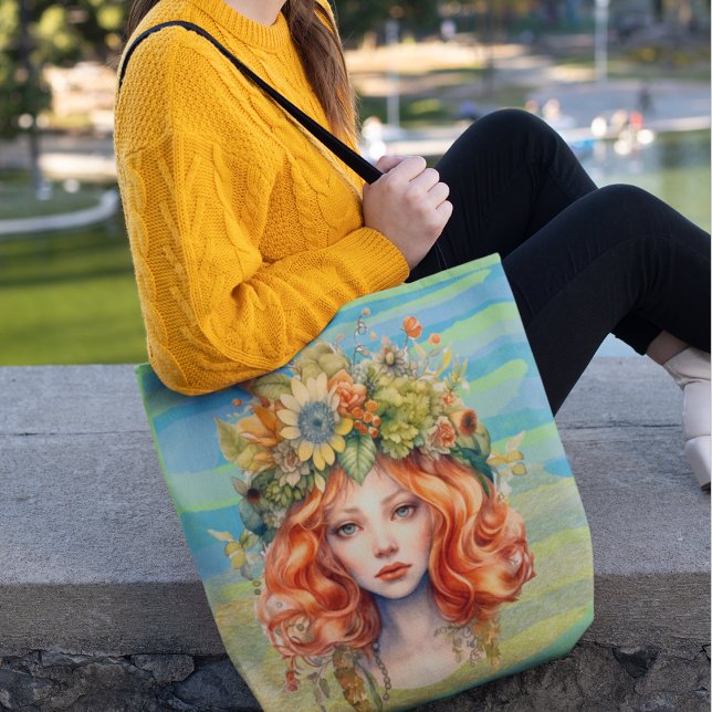 Tote Bag Summer Soltice conte de fées magie mystique (Créateur téléchargé)