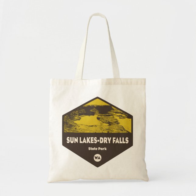 Tote Bag Sun Lakes-Dry Falls State Park Washington (Devant)