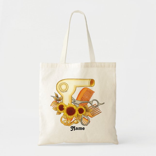 Tote Bag Sunflowers Beautician (Devant)