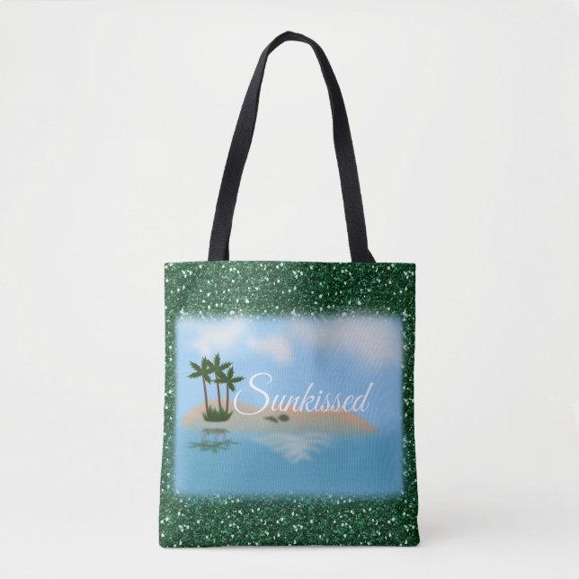 Tote Bag Sunkissé tropical (Devant)