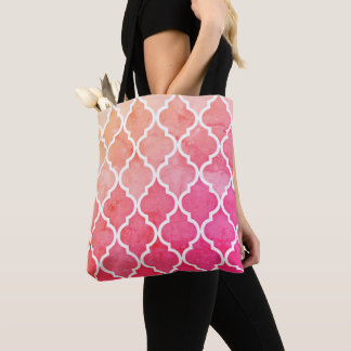 Tote Bag Sunrise Ombre rose