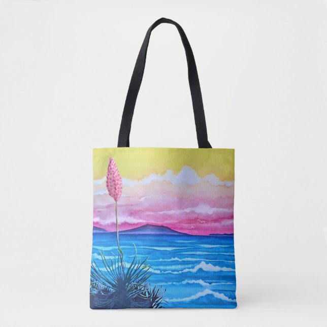 Tote Bag Sunset Ocean  (Devant)