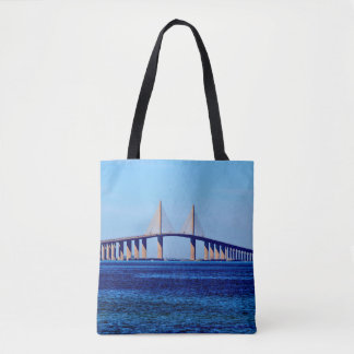 Tote Bag Sunshine Skyway Bridge