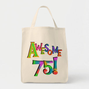 Tote Bag Super 75 T-shirts et cadeaux d'anniversaire