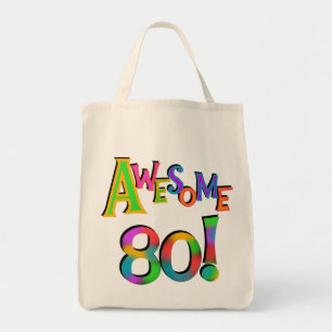 Tote Bag Super 80 T-shirts et cadeaux d'anniversaire
