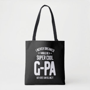 Tote Bag Super Cool G-Pa Cadeau grand-père