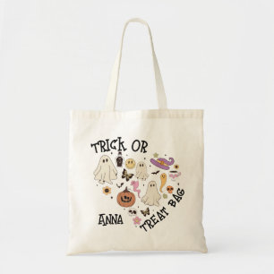 Tote Bag Super Halloween Boo Trick ou Treat Bag Ghost Fun