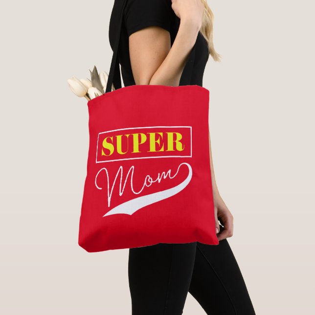 Tote Bag Super Maman (De près)