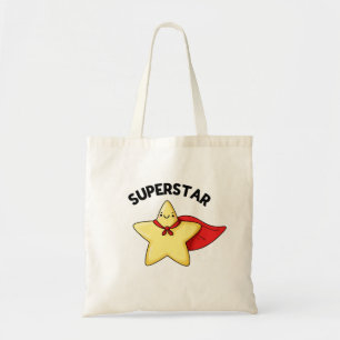 Tote Bag Super Star Funny Astronomy Pun