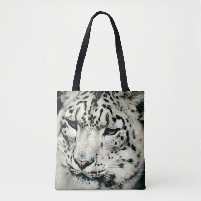 Tote Bag Superbe léopard des neiges (Devant)
