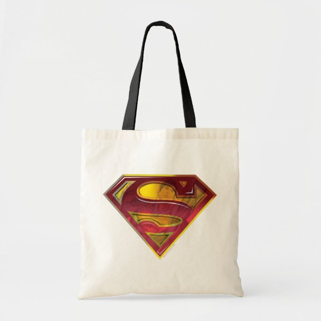 Tote Bag Superman S-Shield | Logo de réflexion (Devant)