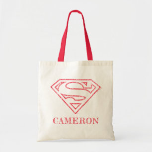 Tote Bag Superman S-Shield   Logo en ligne rouge