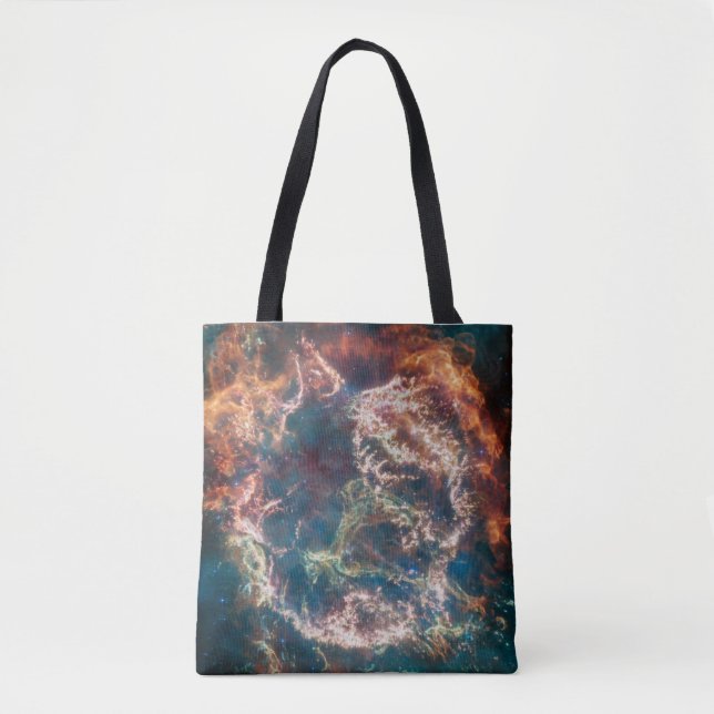 Tote Bag Supernova Resnant Cassiopée A. (Devant)