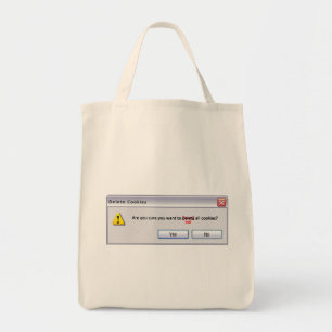 Tote Bag Supprimer les cookies