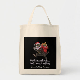 Tote Bag Sur la liste vilaine, mais je ne regrette rien