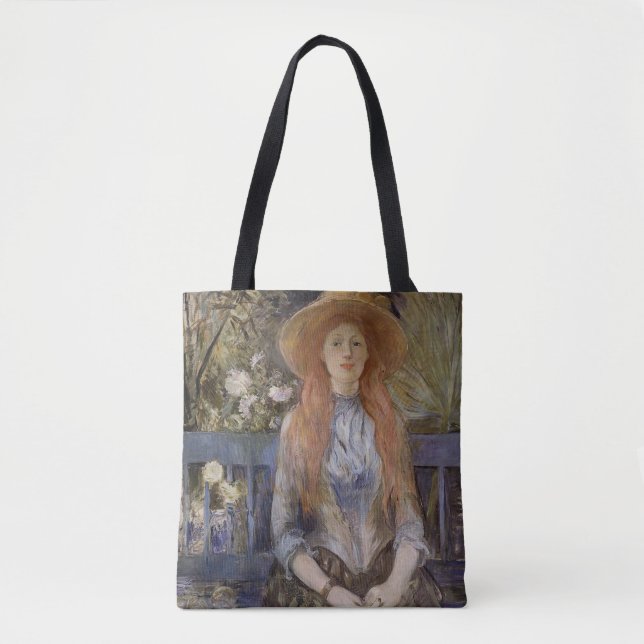 Tote Bag Sur un banc de Berthe Morisot (Devant)