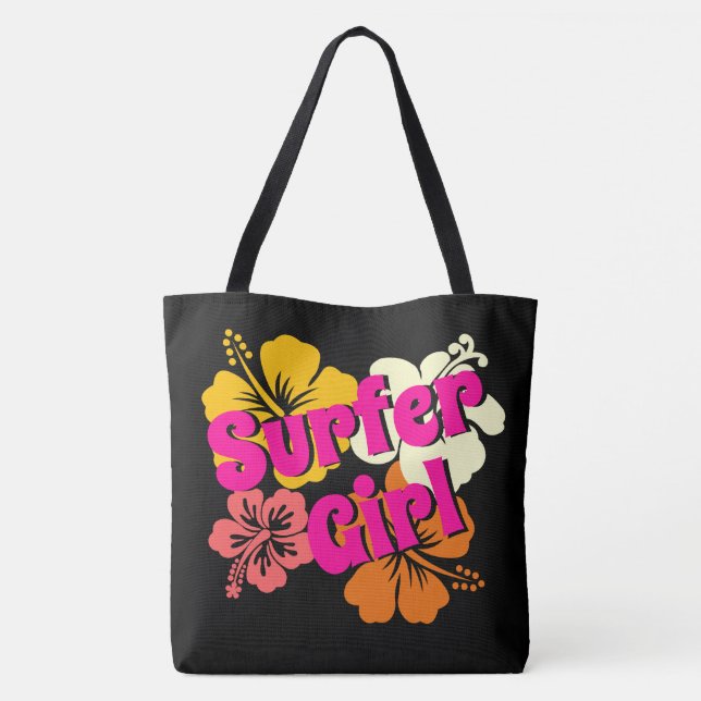 Tote Bag Surfer Girl (Dos)
