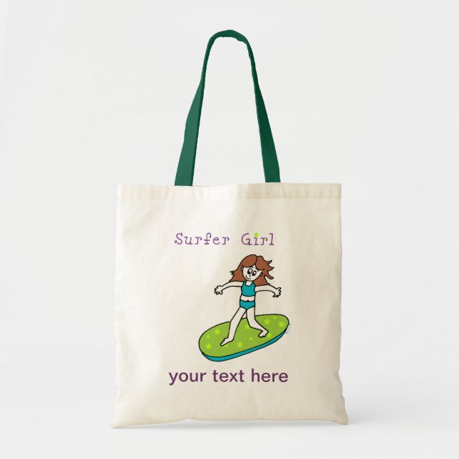 Tote Bag Surfer Girl (Devant)