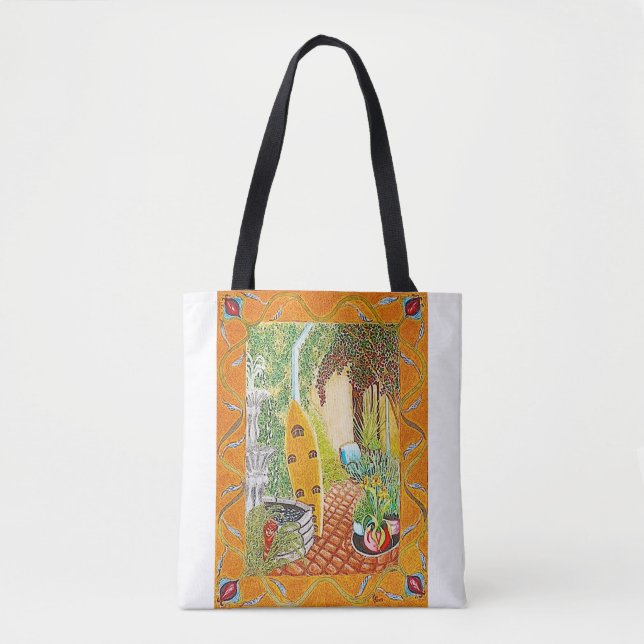 Tote Bag Surfer’s Garden  (Devant)