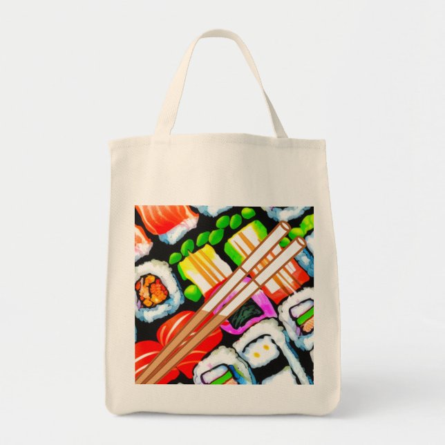 Tote Bag Sushi pop (Devant)