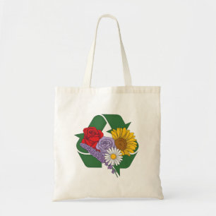 Tote Bag Sustainable Floral Harmony Eco-Friendly Nature