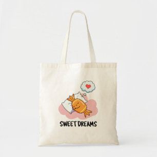 Tote Bag Sweet Dreams Funny Candy Pun