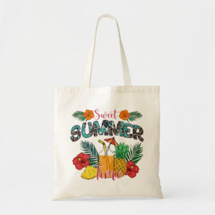 Tote Bag Sweet Summer Time Beach Tropical Island
